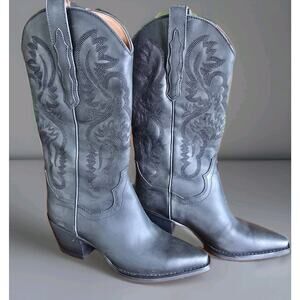 Jeffrey Campbell Dagget Boots Black Size 7